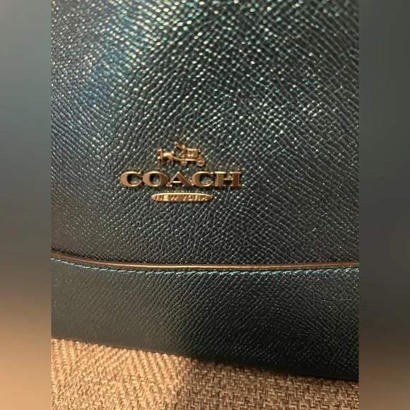 Coach Sierra Teal dome satchel - Picture 4 of 14
